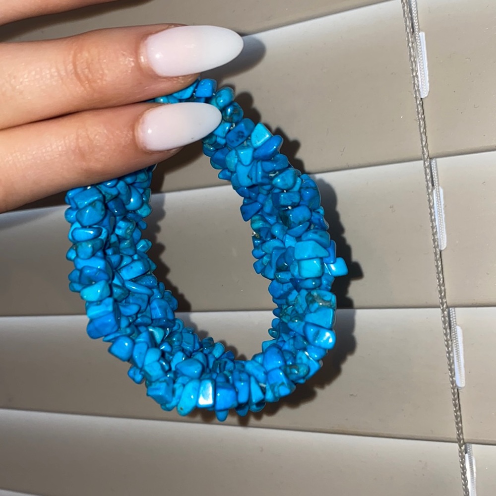 blue rock bracelet